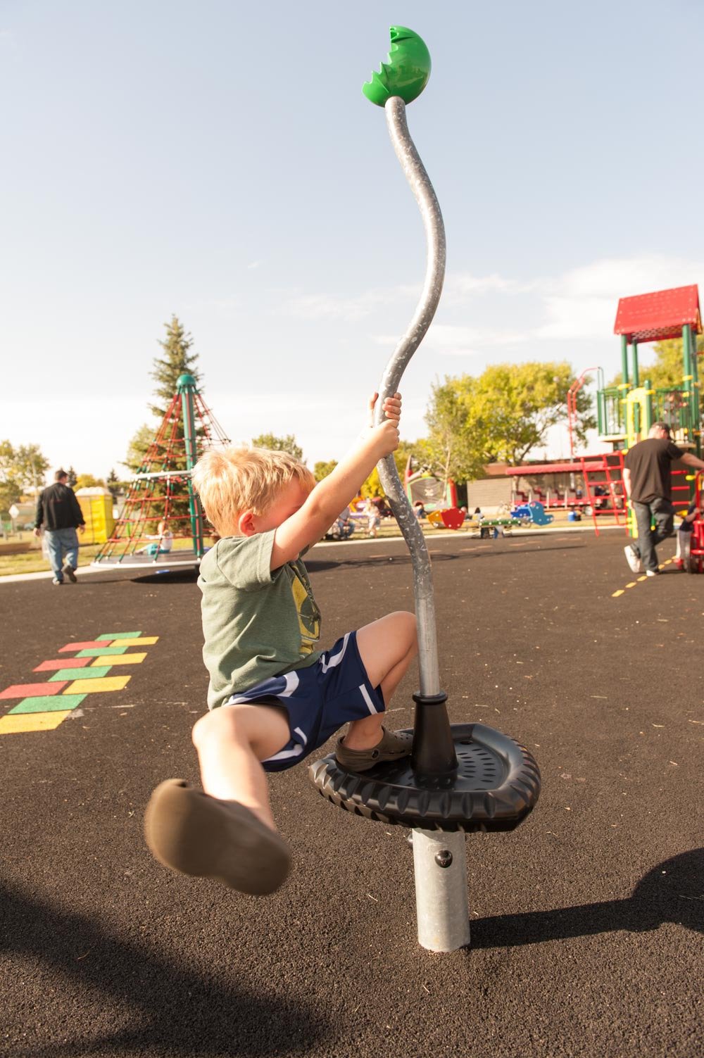 PlayWorks Spruce Avenue Playground in Edmonton, Alberta!